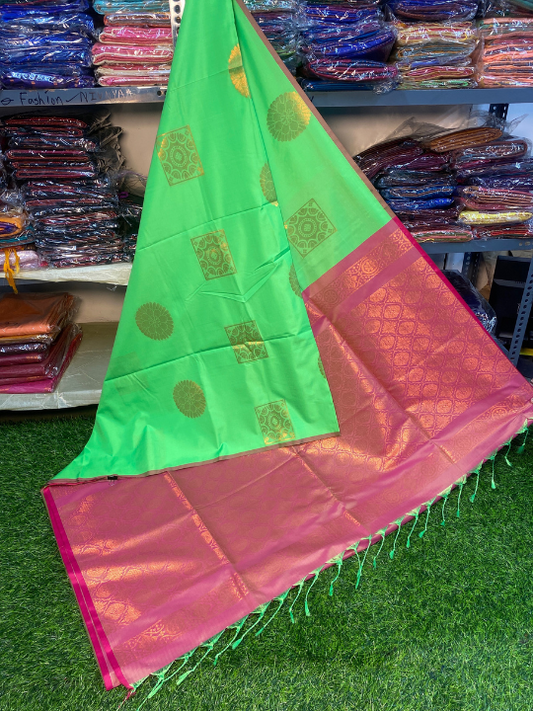 Authentic Kanjivaram Silk Sarees - Nivnyaa Fashion