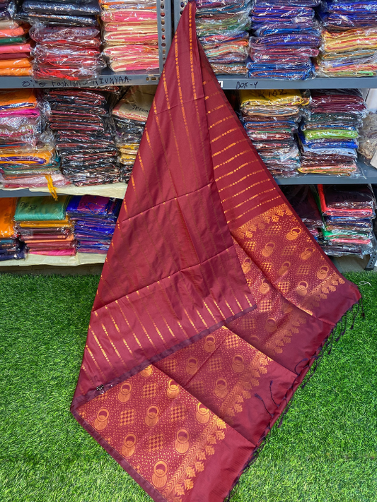 Authentic Kanjivaram Silk Sarees - Nivnyaa Fashion