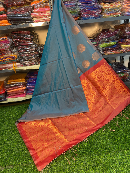 Authentic Kanjivaram Silk Sarees - Nivnyaa Fashion