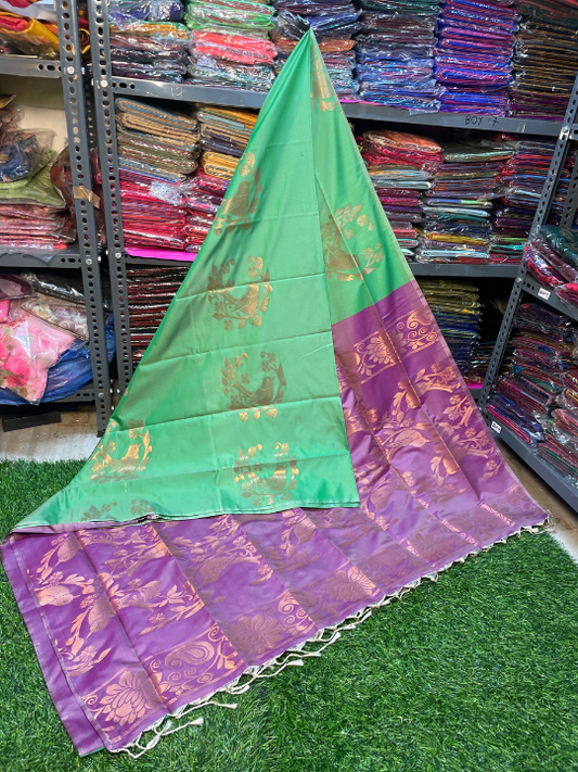 Authentic Kanjivaram Silk Sarees - Nivnyaa Fashion